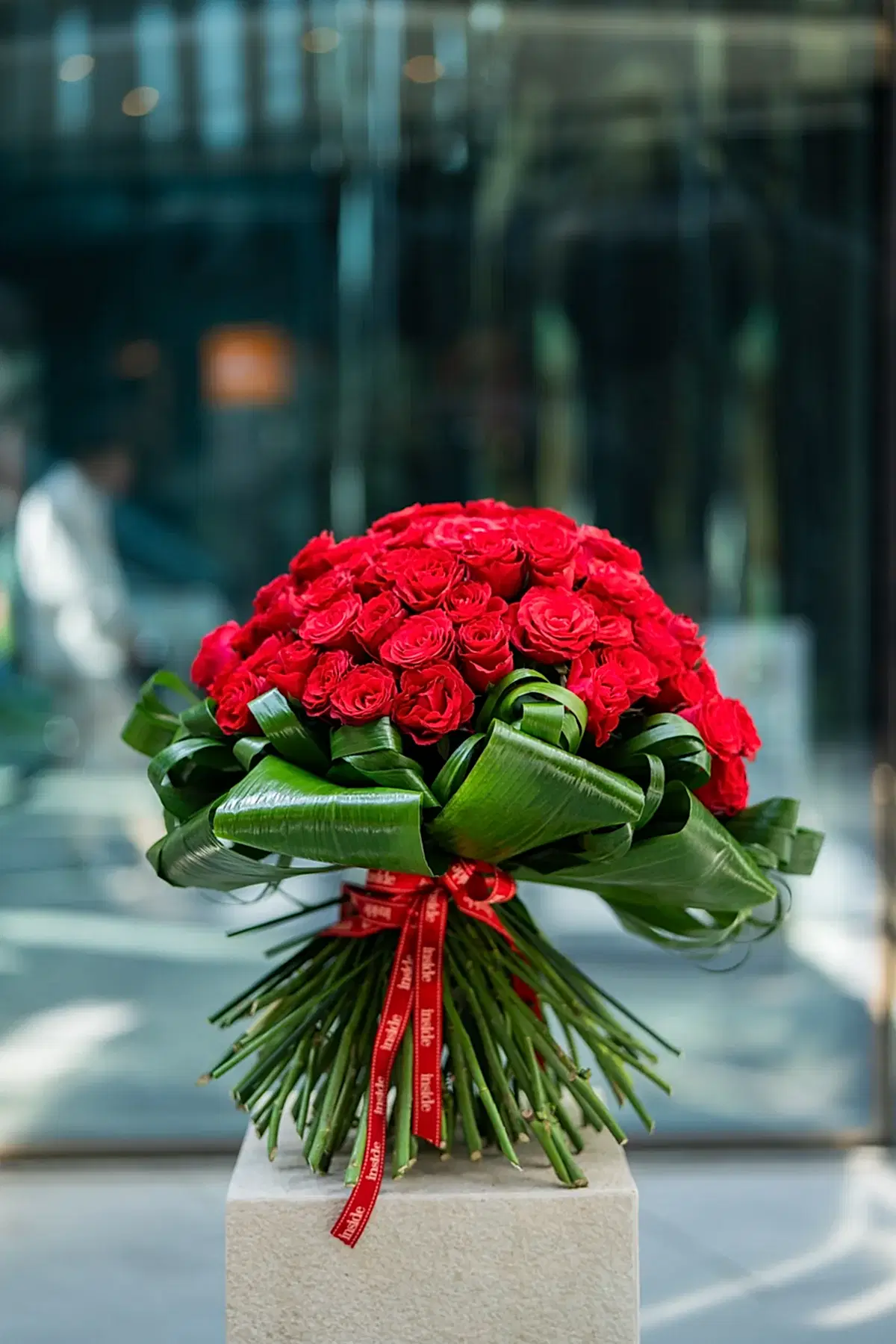 Redd Rose Bouquet - 100