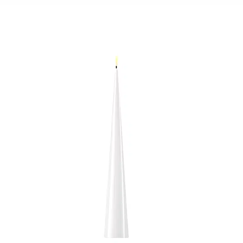 Cone Candle White - C0002