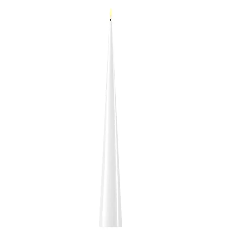 Cone Candle White - C0003