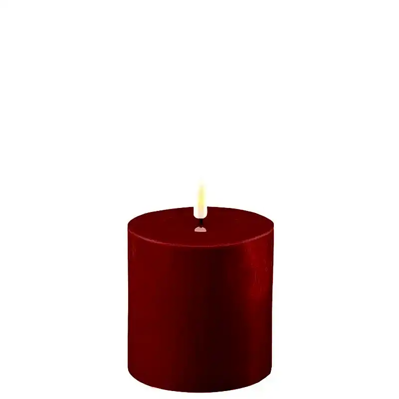 Bourgogne Red LED Candle - 0243