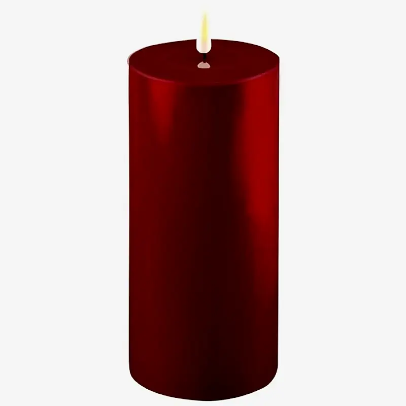 Bourgogne Red LED Candle - 0245