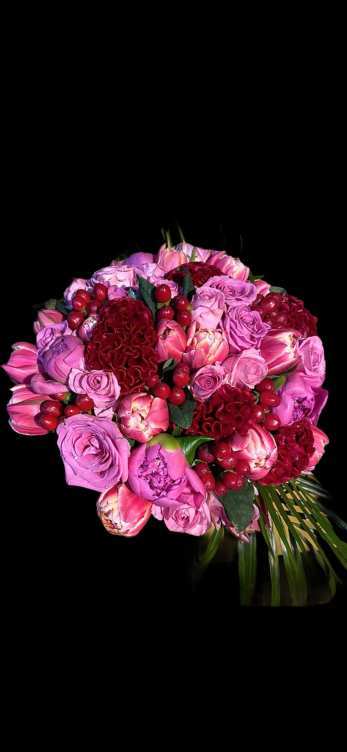 Fuschia Bouquets